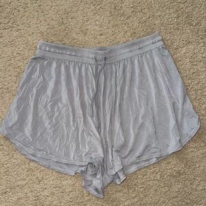 Lululemon Modal High Rise Women's Silver Lounge Shorts
